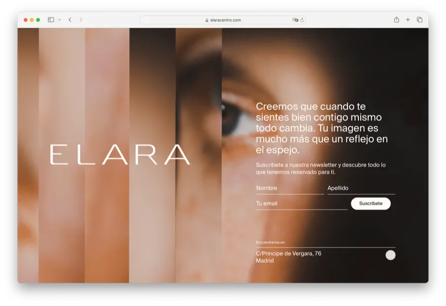 Elara — Wellness landing