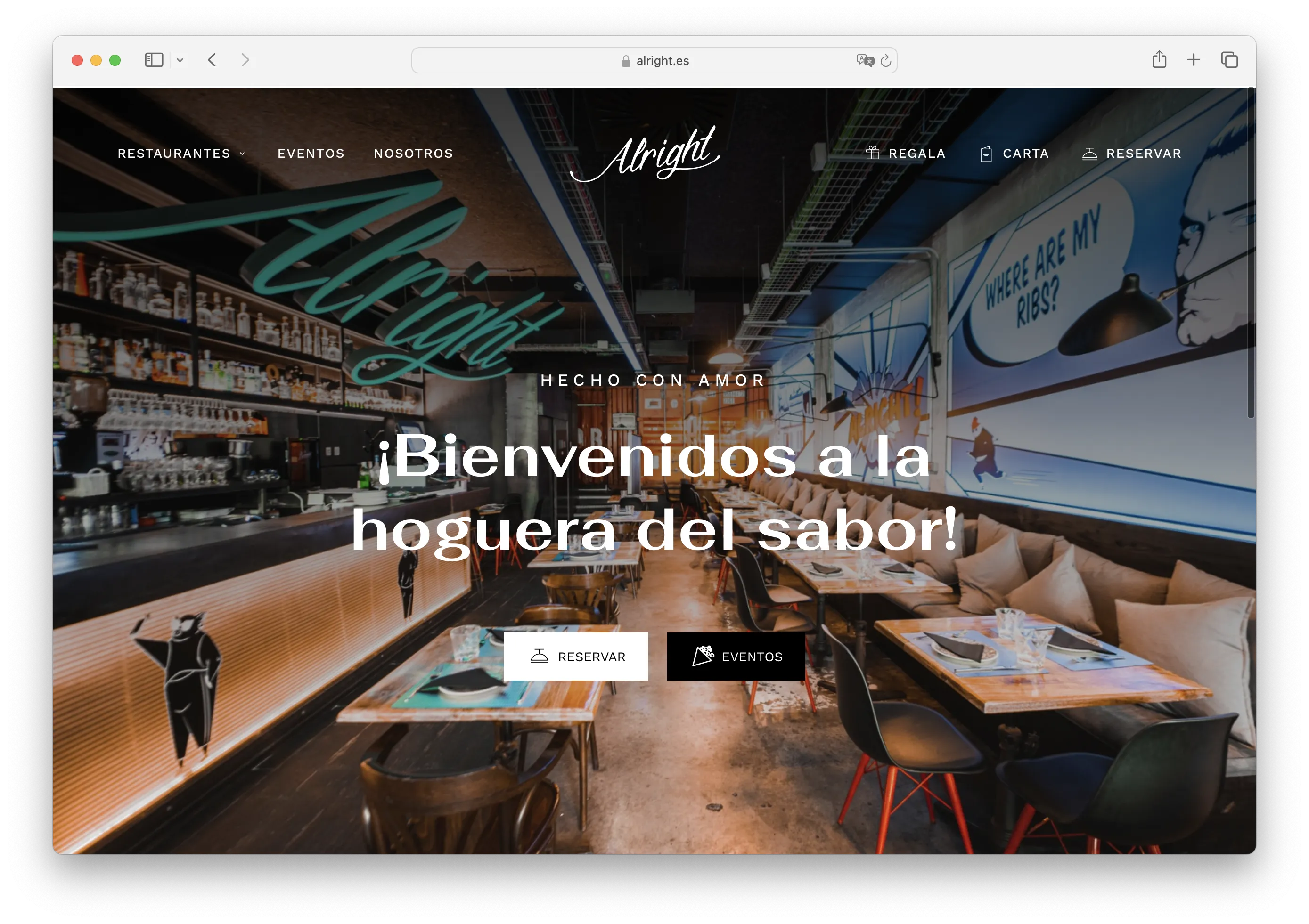 Alright — American restaurant