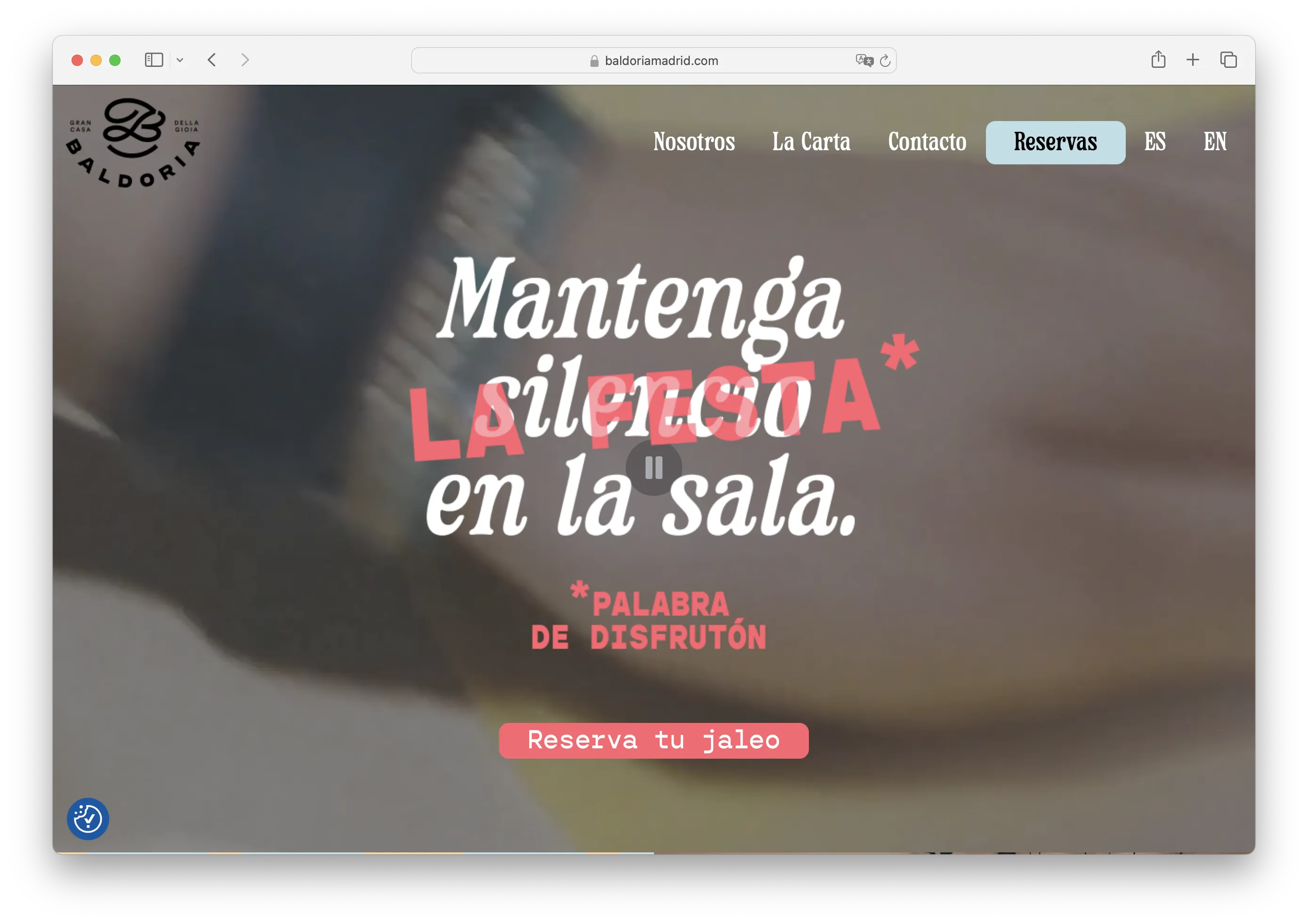 Baldoria — Italian restaurant